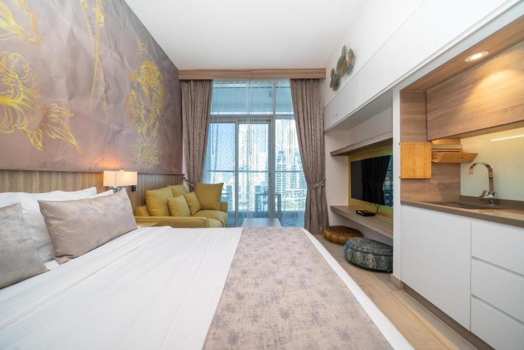 Higuests - Designer In Marina With Amazing Views شقة